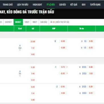 Nhìn con số mà hiểu trận – Trải nghiệm đọc kèo bóng đá kiểu “mở não” trên Vebo TV