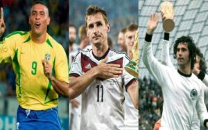 Top cầu thủ ghi được nhiều bàn thắng nhất tại các kỳ World Cup